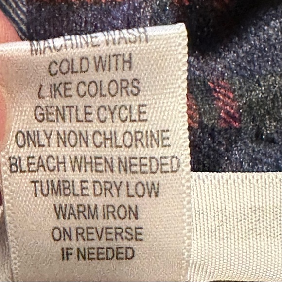 MIRROR IMAGE Plaid Velour Full Zip Jacket Women’s Medium - Picture 15 of 15